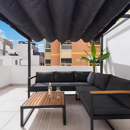 Апартаменти Beachside Groundfloor Canteras Shared Rooftop Лас-Пальмас-де-Гран-Канарія