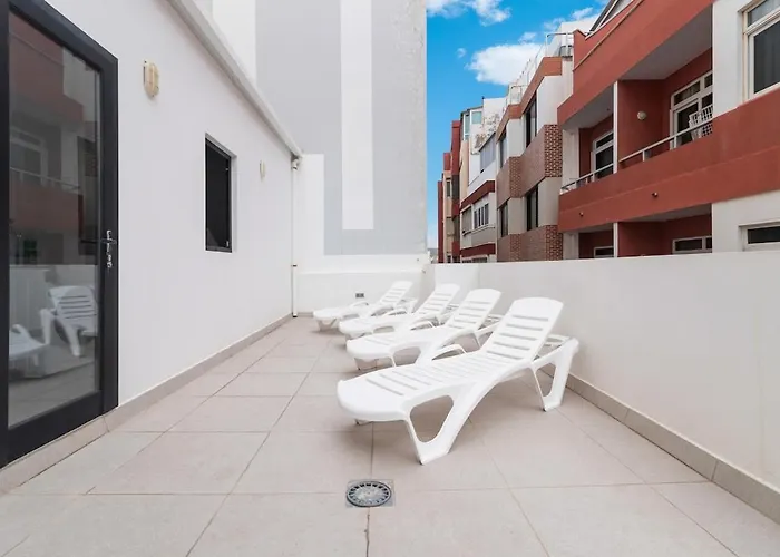Beachside Groundfloor Canteras Shared Rooftop * Las Palmas de Gran Canaria